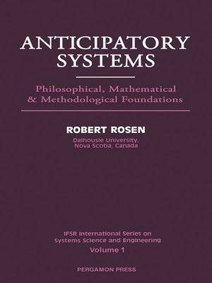 cover image of Anticipatory Systems